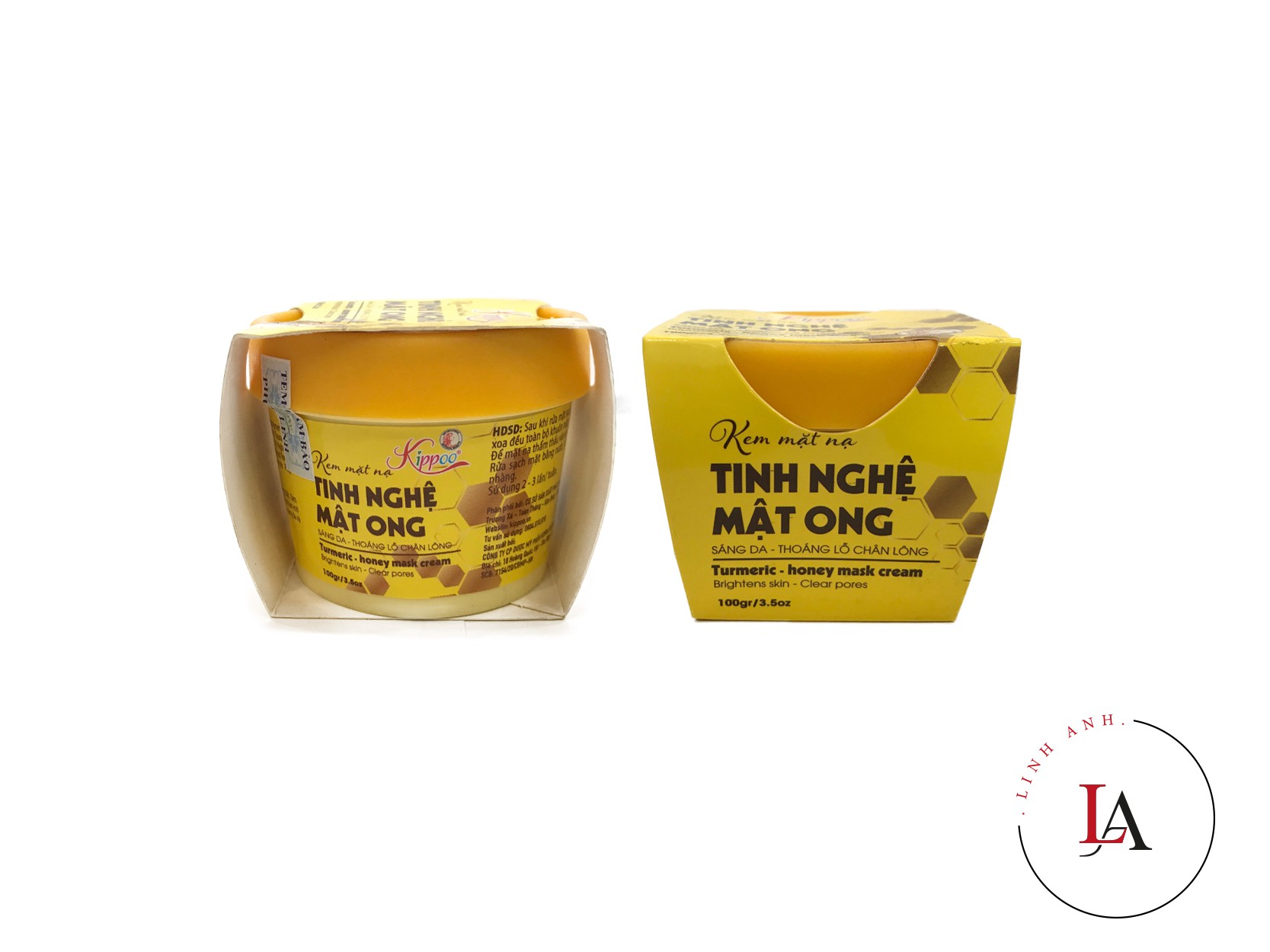 Mặt nạ Kippoo tinh chất nghệ mật ong 100g